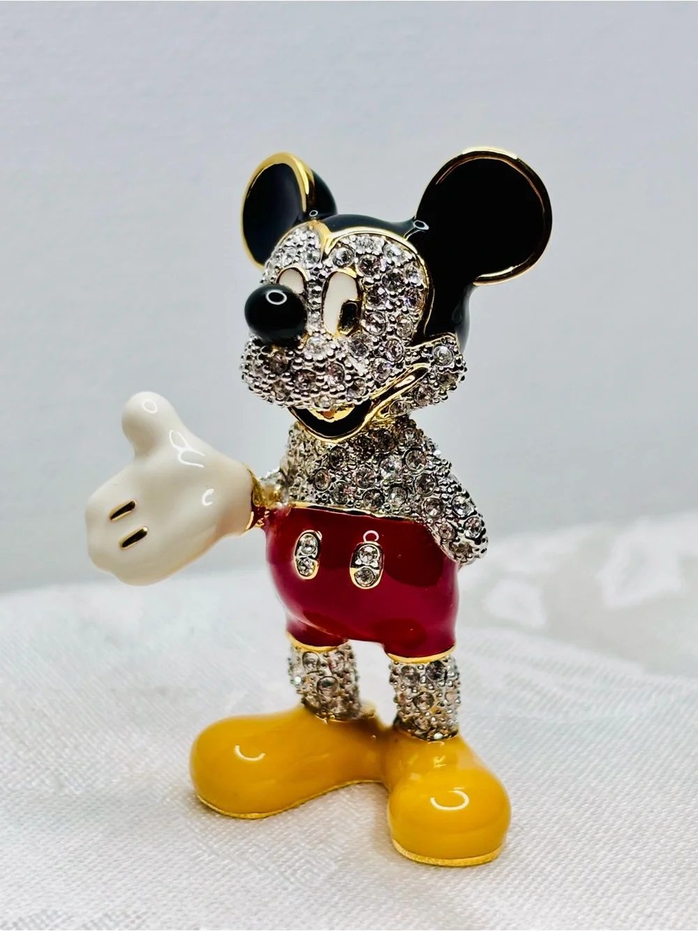 Mickey Mouse Swarovski Crystal Limited Edition Figurine